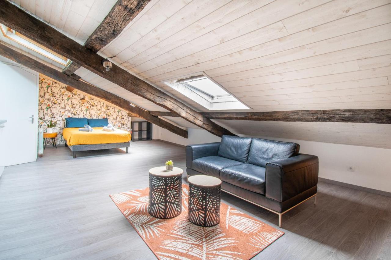Apartamento T3 Duplex De Charme Au Coeur Du Quartier Historique Nantes Exterior foto